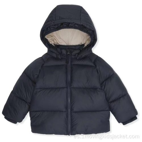 Chaqueta de plumón gruesa para niños en invierno